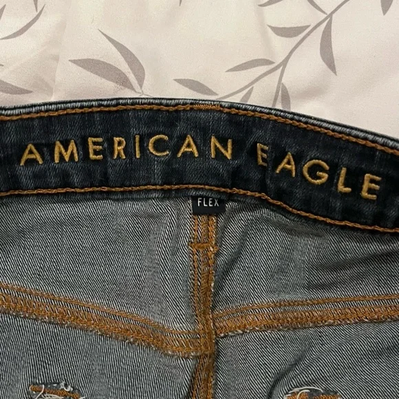 American Eagle Outfitters Flex Original Straight Denim Jeans - Picture 4 of 5